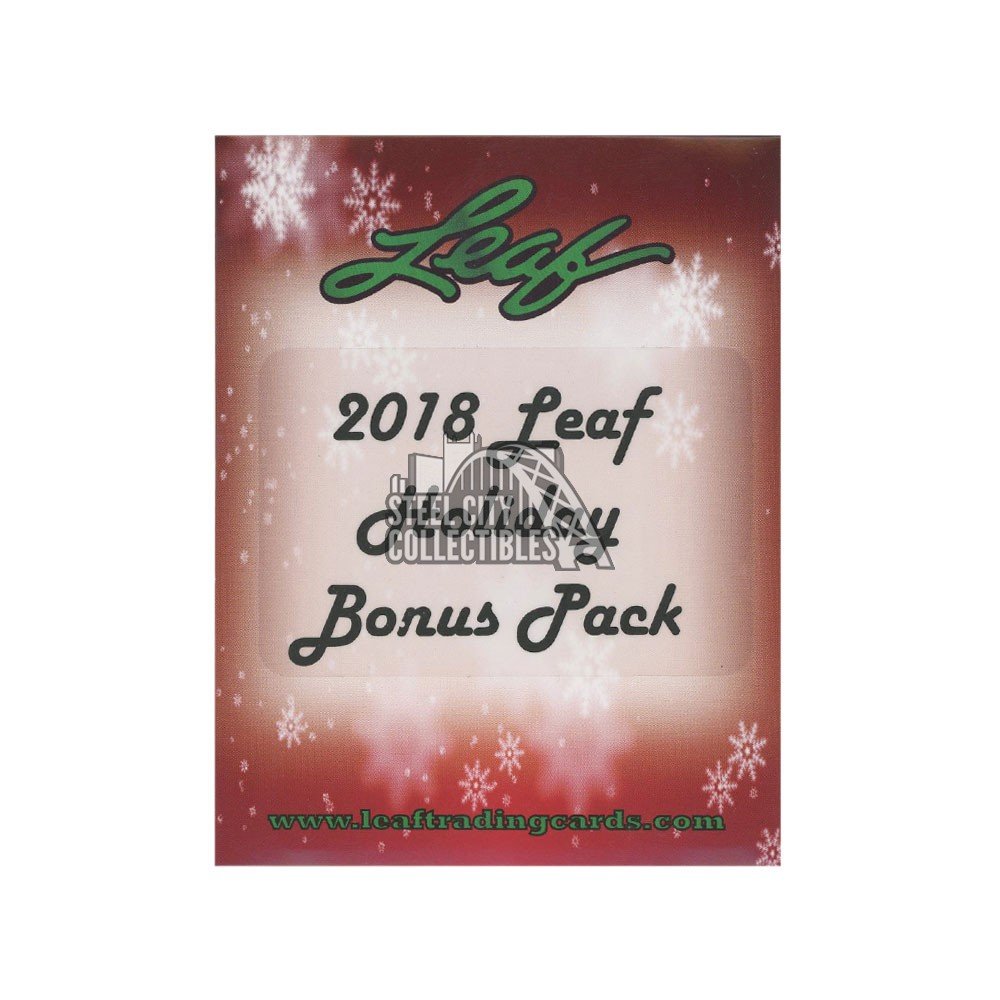 2018 Leaf Multisport Holiday Bonus Pack Steel City Collectibles