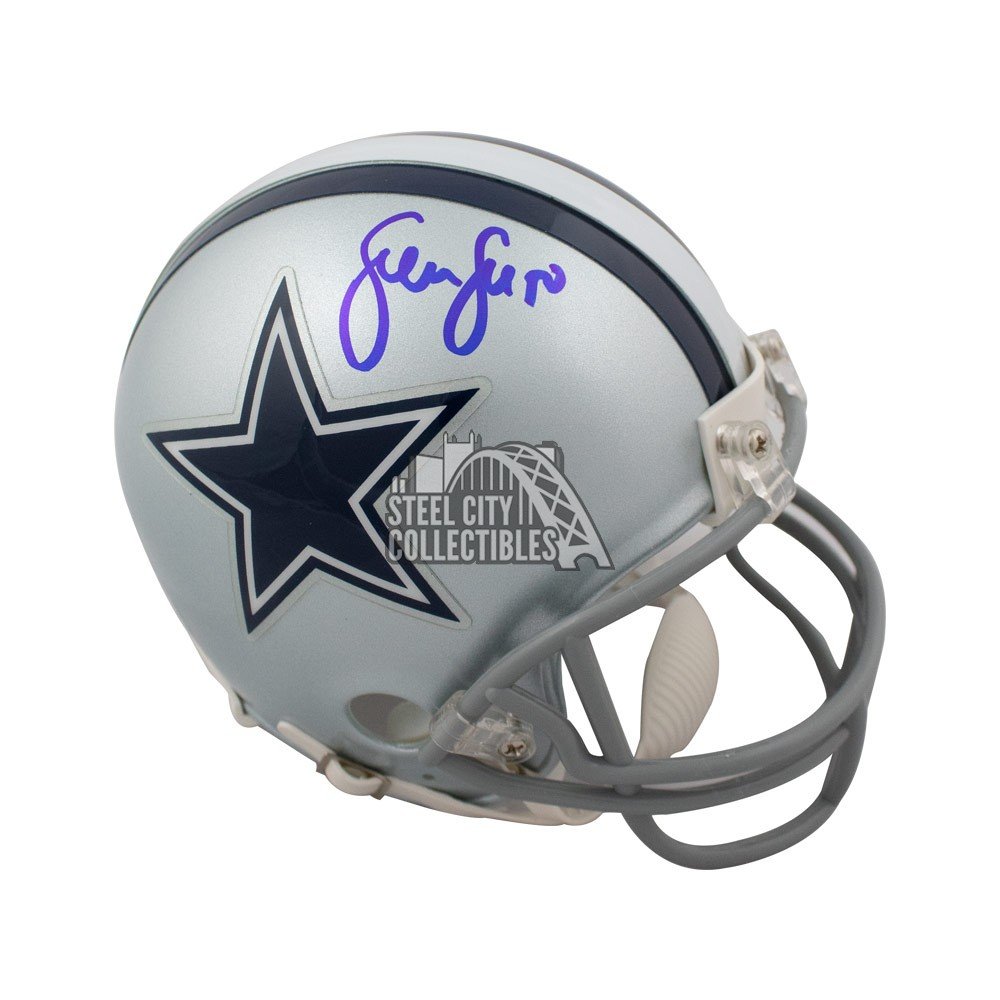 sean lee autographed helmet