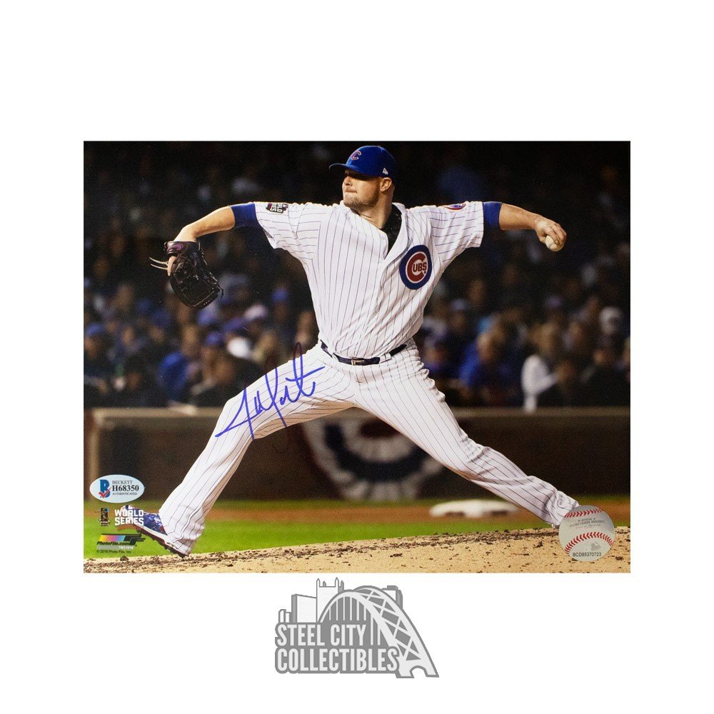 Autographed Jon Lester Picture - 8x10