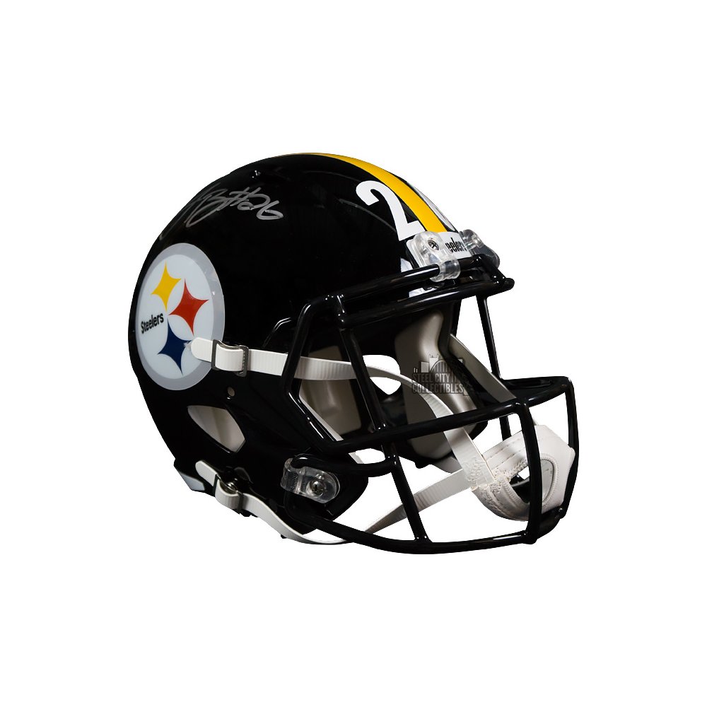 Le'Veon Bell Signed Steelers Custom Matte Black Full-Size Helmet (JSA COA)