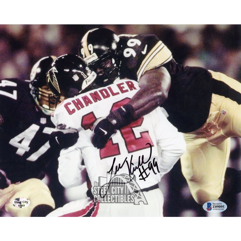 Levon Kirkland Autographed Pittsburgh Steelers 8x10 Photo - BAS COA