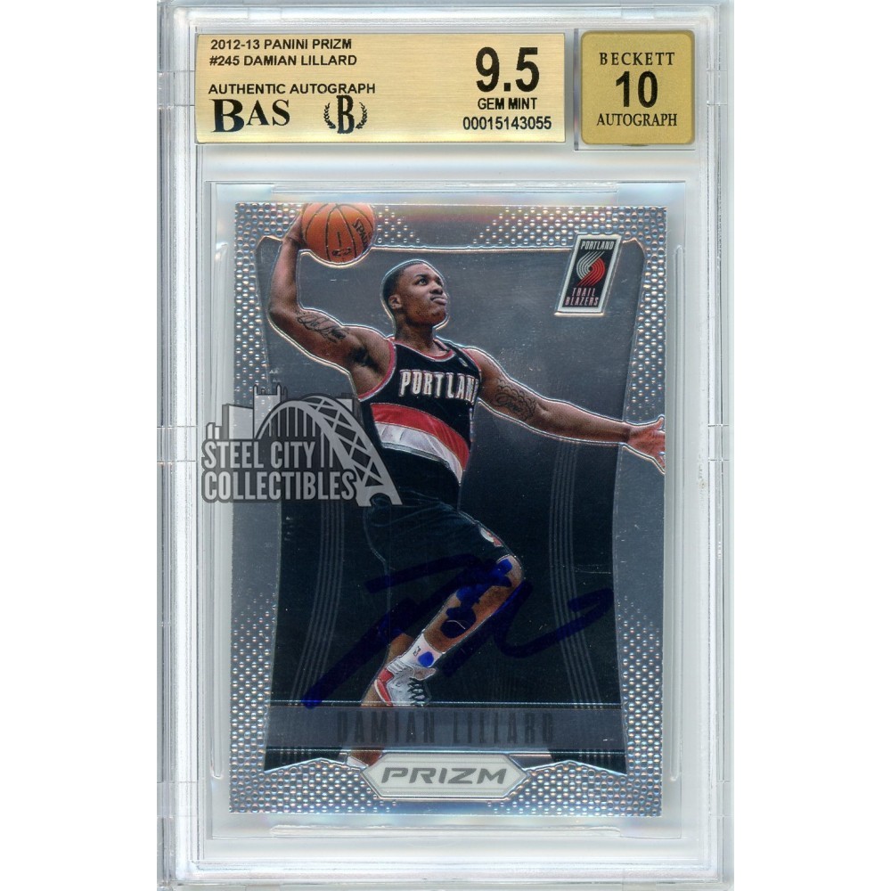 Damian Lillard hot Marquee Rookie BGS 9.5!!!