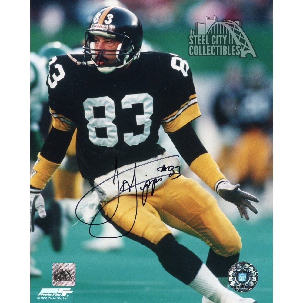 Louis Lipps Autographed Pittsburgh Steelers 8x10 Photo - BAS (White Jersey)