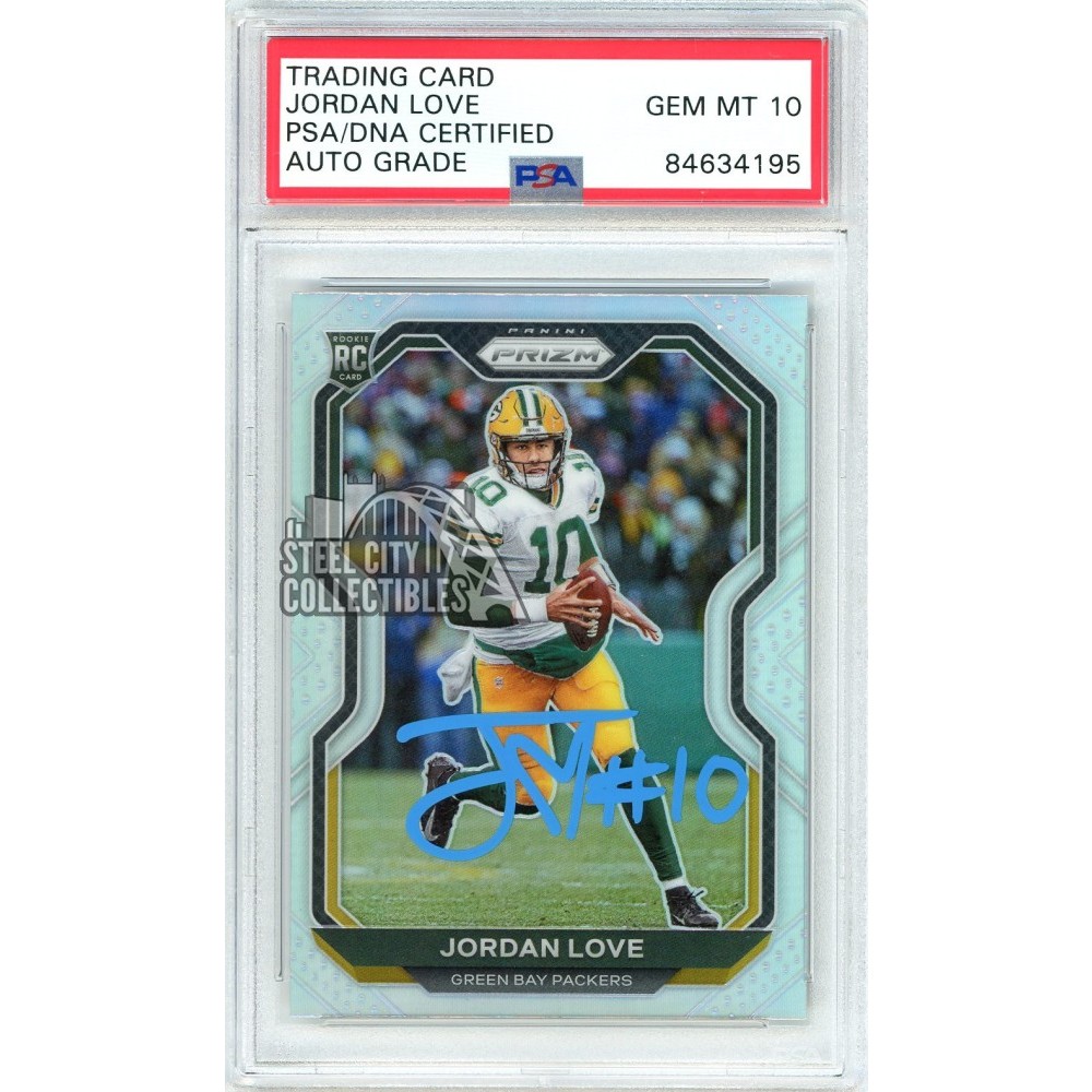 Jordan Love 2020 PANINI PRIZM ROOKIE RC #363 GREEN BAY PACKERS!