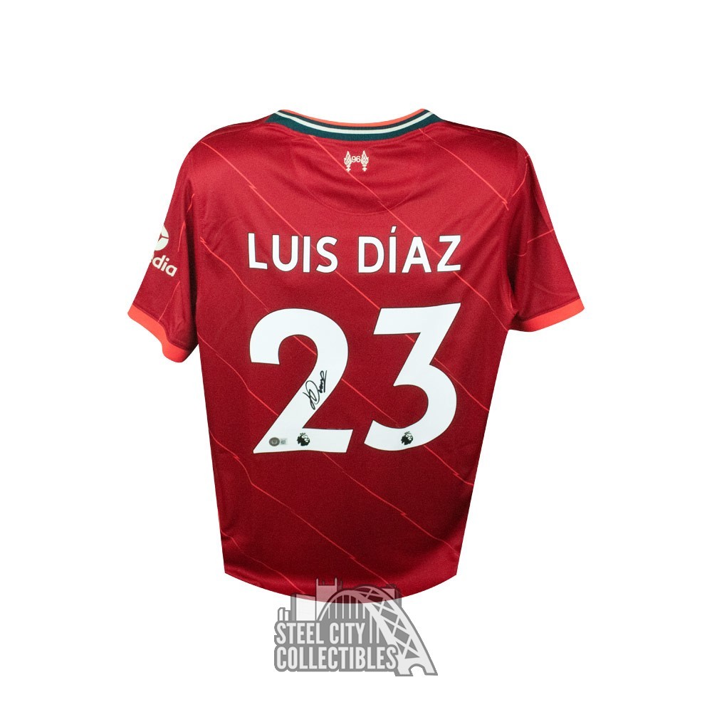 Luis Diaz Signed Liverpool Jersey (Beckett)