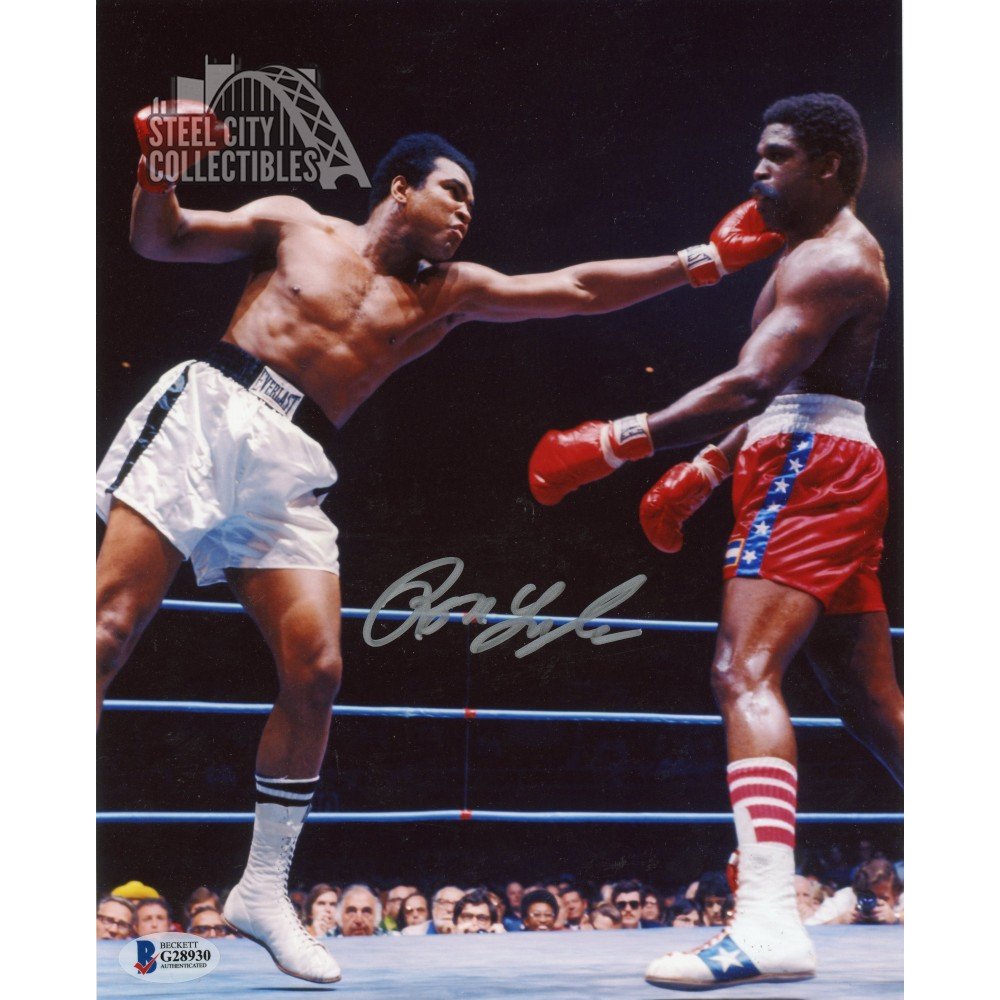 Ron Lyle Autographed 8x10 Photo - BAS COA (Silver Ink) | Steel City ...