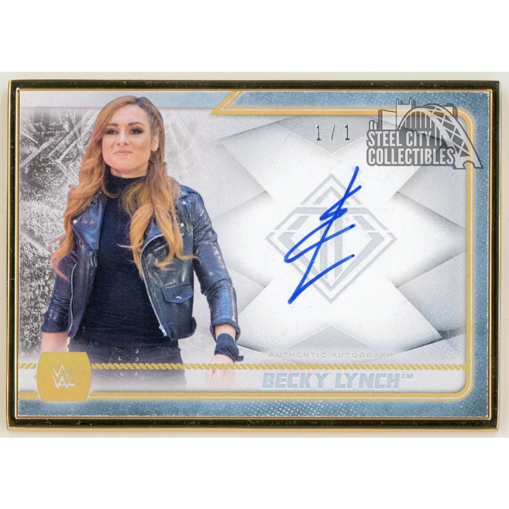 Becky Lynch 2020 Topps WWE Transcendent Collection Autograph 1/1