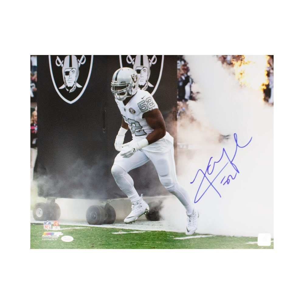 Khalil Mack Autographed Oakland Raiders 16x20 Photo - JSA COA (A)