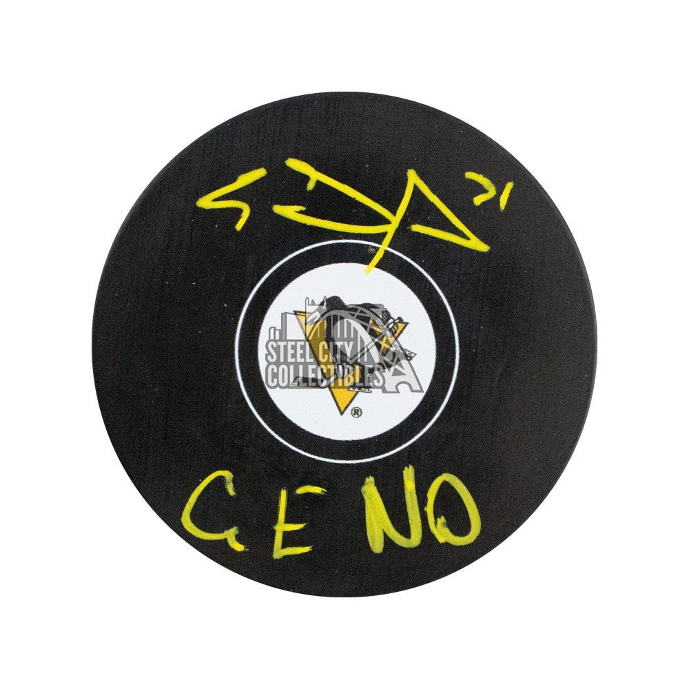 Nhl deals Evgeni Malkin autographed Puck