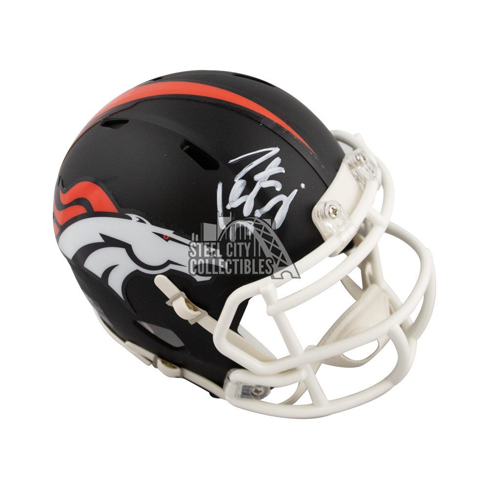 Peyton Manning Autographed Denver Broncos Flat Black Full-Size