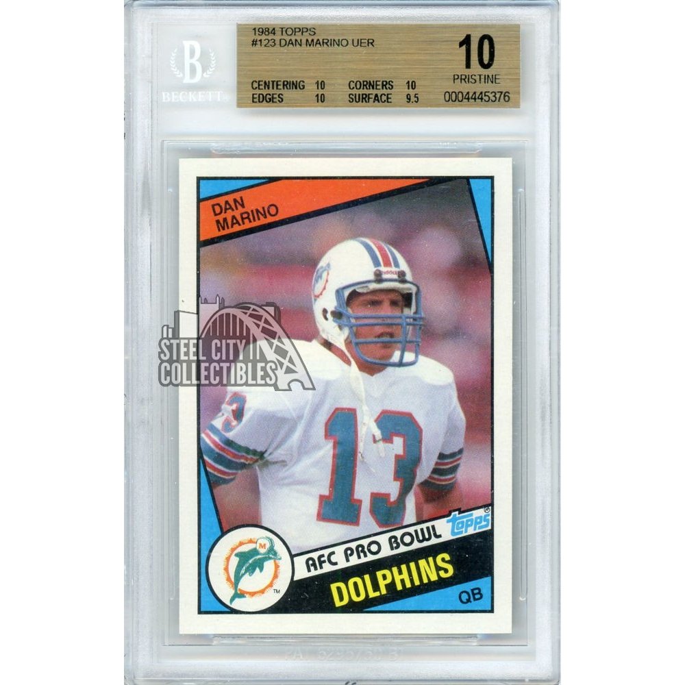 Dan Marino 1984 Topps Rookie Card –