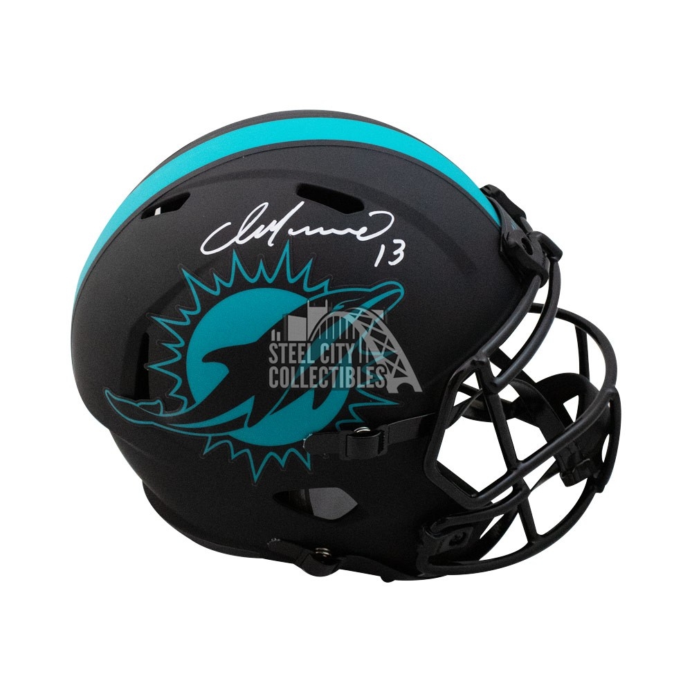 Dan Marino Miami Dolphins Autographed Mitchell & Ness Teal Replica