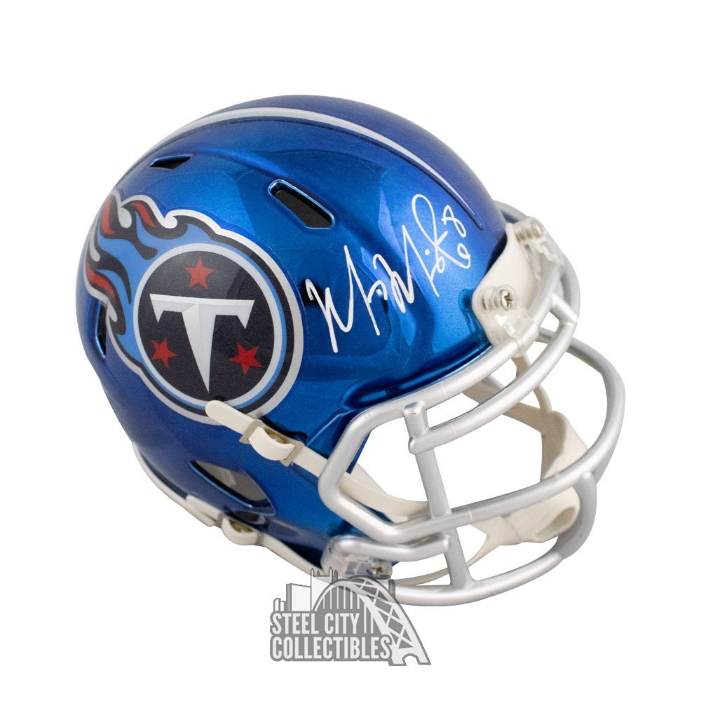 : Titans Marcus Mariota Autographed Blue Authentic