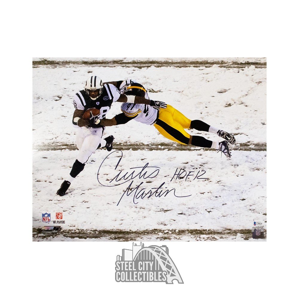 Curtis Martin Signed Picture - 16x20