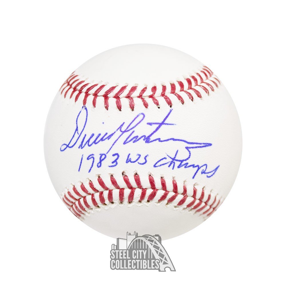 Dennis Martinez store Autograph Package