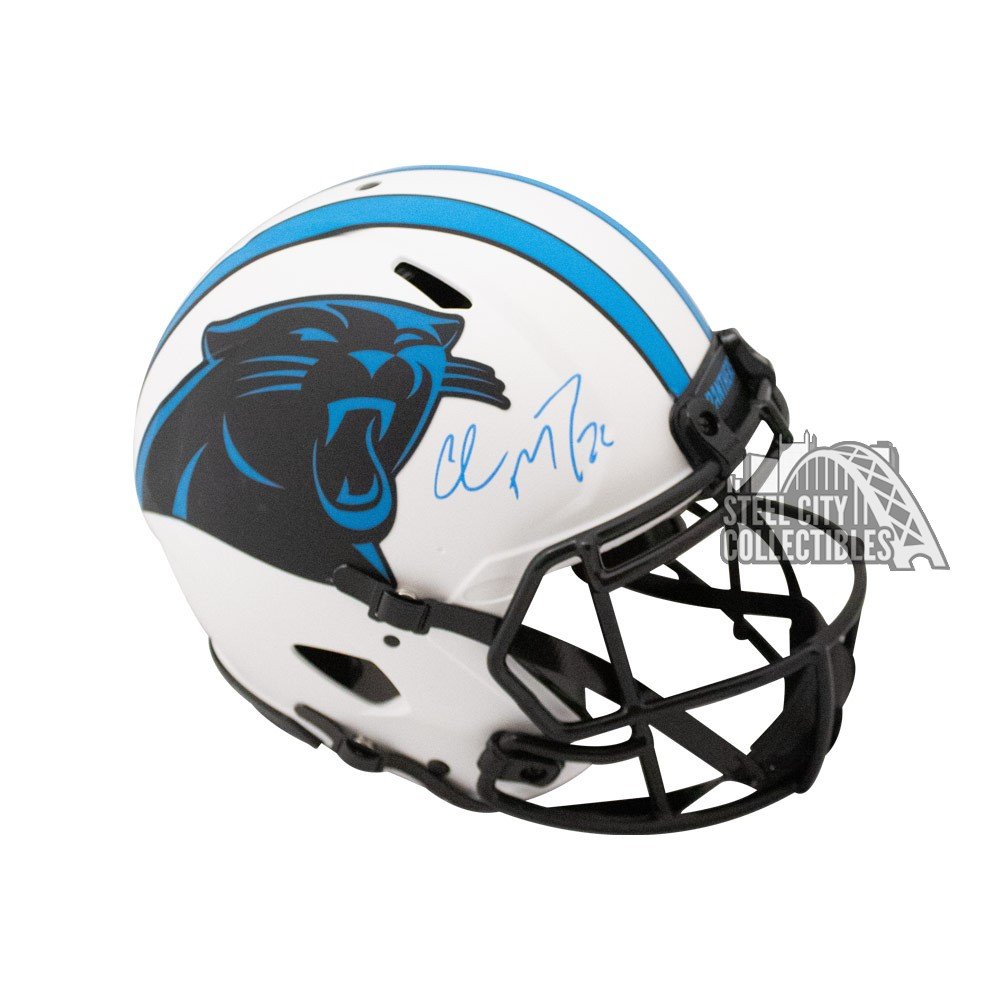 Carolina Panthers Lunar Full Size Replica Football Helmet