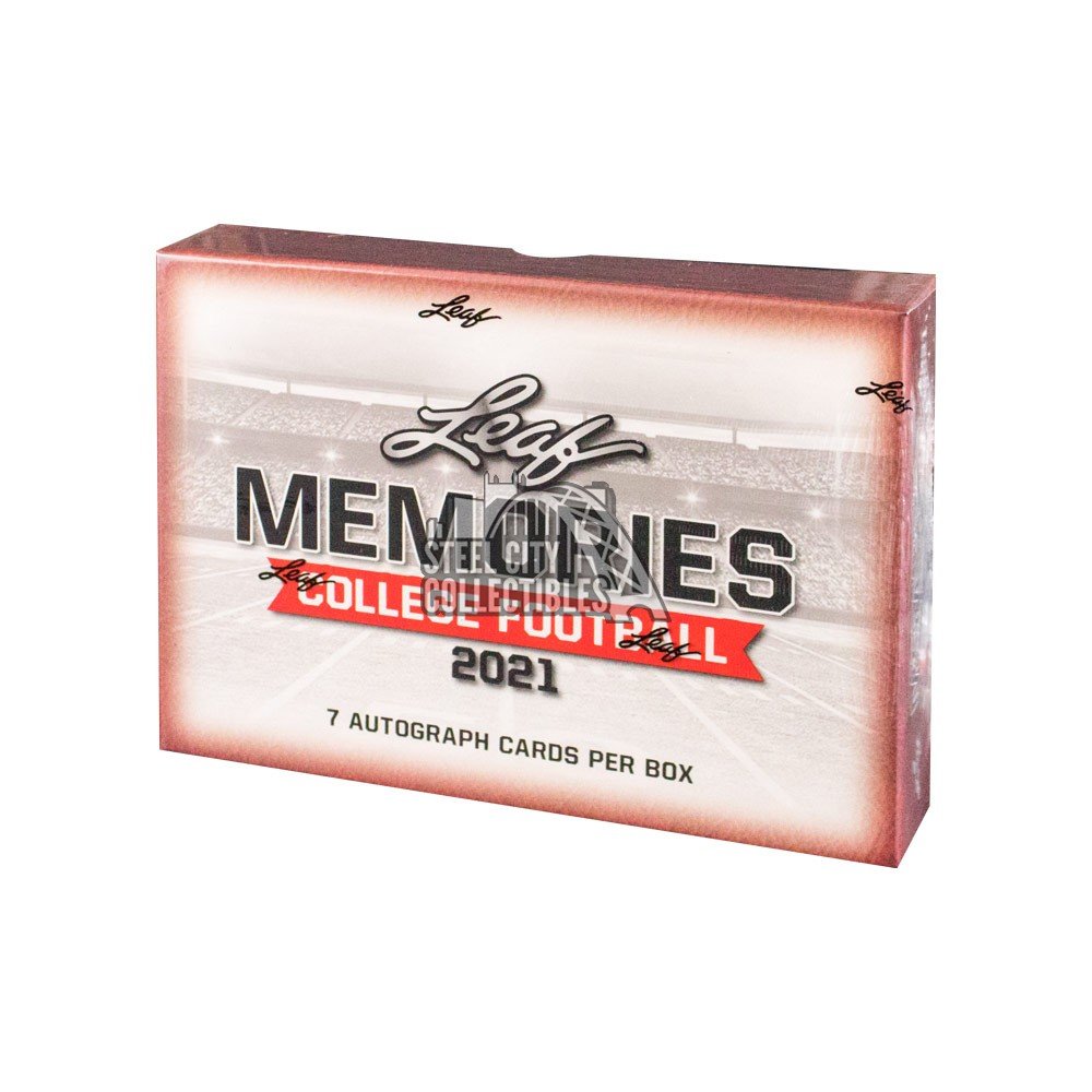 2021 Leaf Memories College Football 3-Box Random Hit Group Break