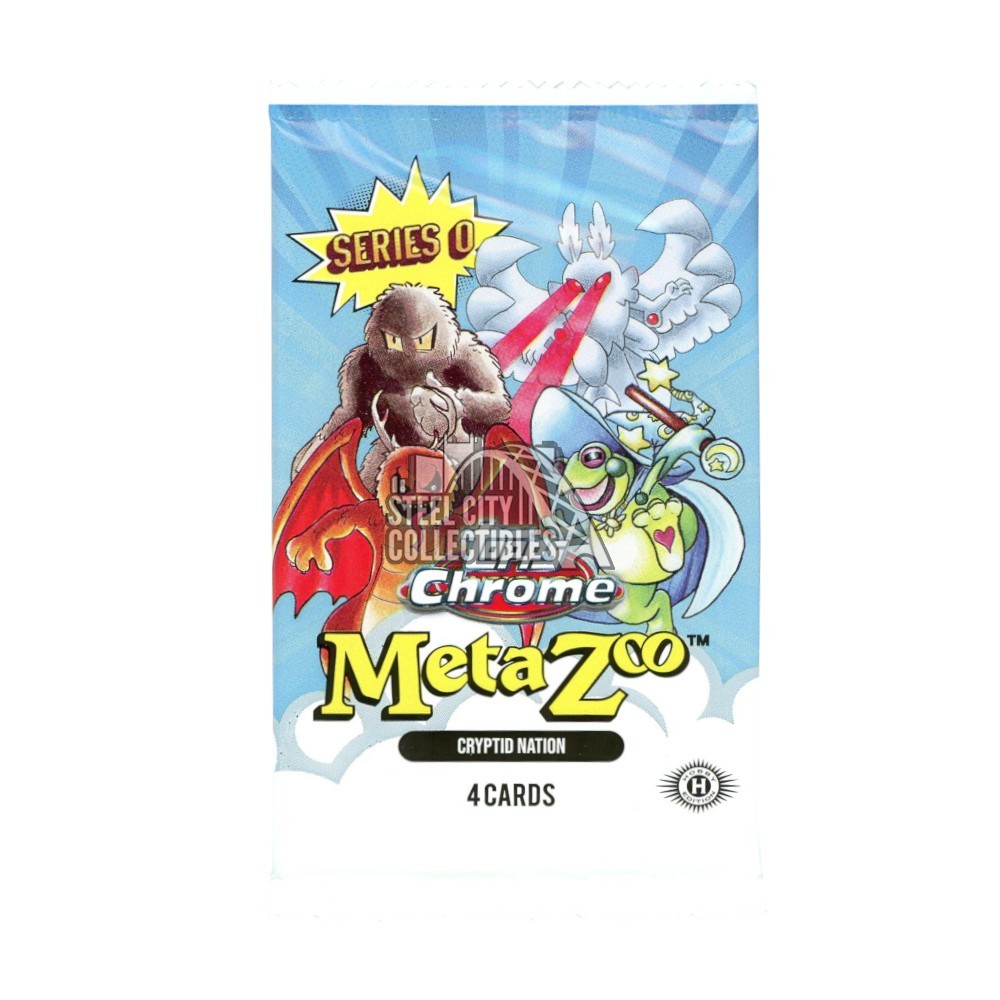 2022 Topps Metazoo Chrome Hobby Pack Steel City Collectibles