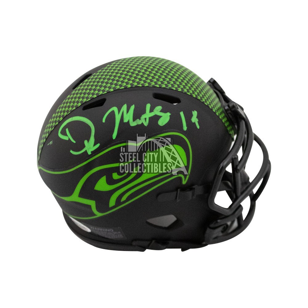 D.K. Metcalf Autographed Seattle Seahawks Mini Helmet –