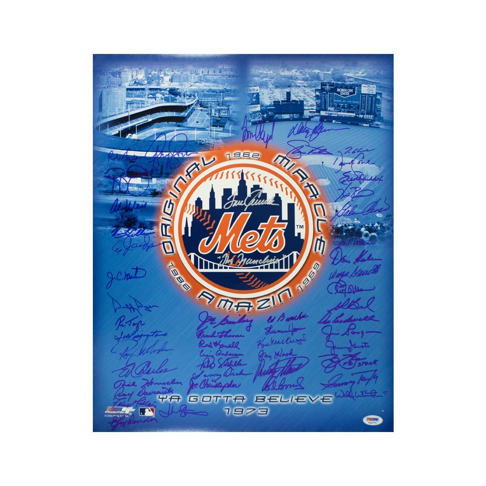 Tom Seaver Autographed New York Mets 16x20 Photo