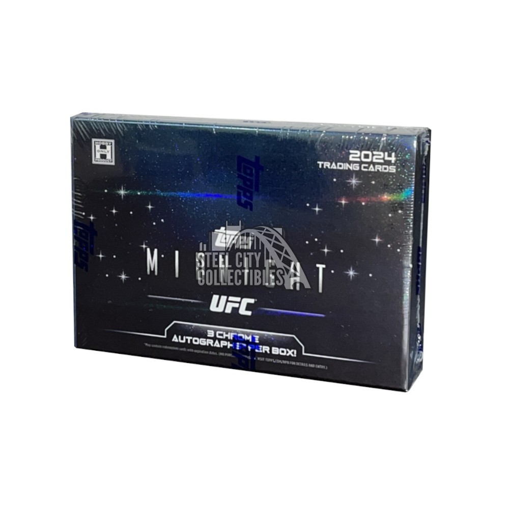 2024 Topps Midnight UFC Hobby Box Steel City Collectibles