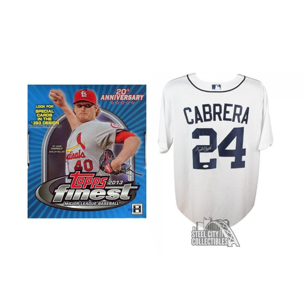 Miguel Cabrera Signed Detroit Tigers Jersey.  Baseball