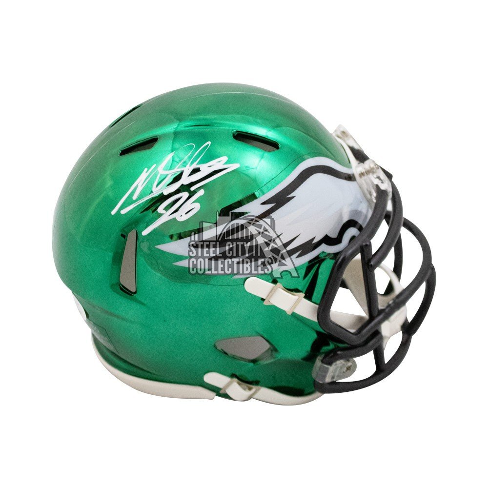 Autographed Philadelphia Eagles A.J. Brown Fanatics Authentic Riddell Lunar  Eclipse Speed Mini Helmet