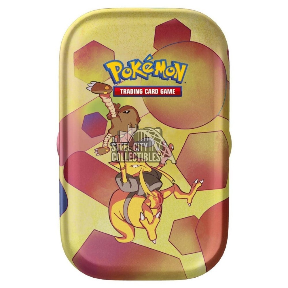 Pokémon Scarlet & Violet 151 Mini Tin Display Box - OPEN W/ Cards Included  