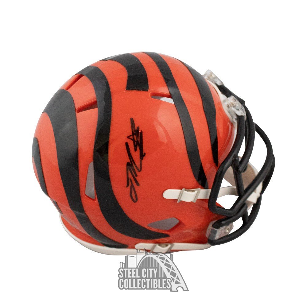 Joe Mixon Autographed Cincinnati Bengals Speed Mini Football Helmet - JSA  COA