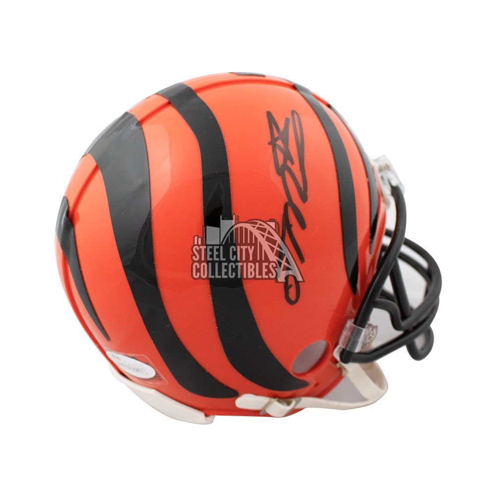 ANDY DALTON SIGNED AUTOGRAPHED CINCINNATI BENGALS MINI HELMET