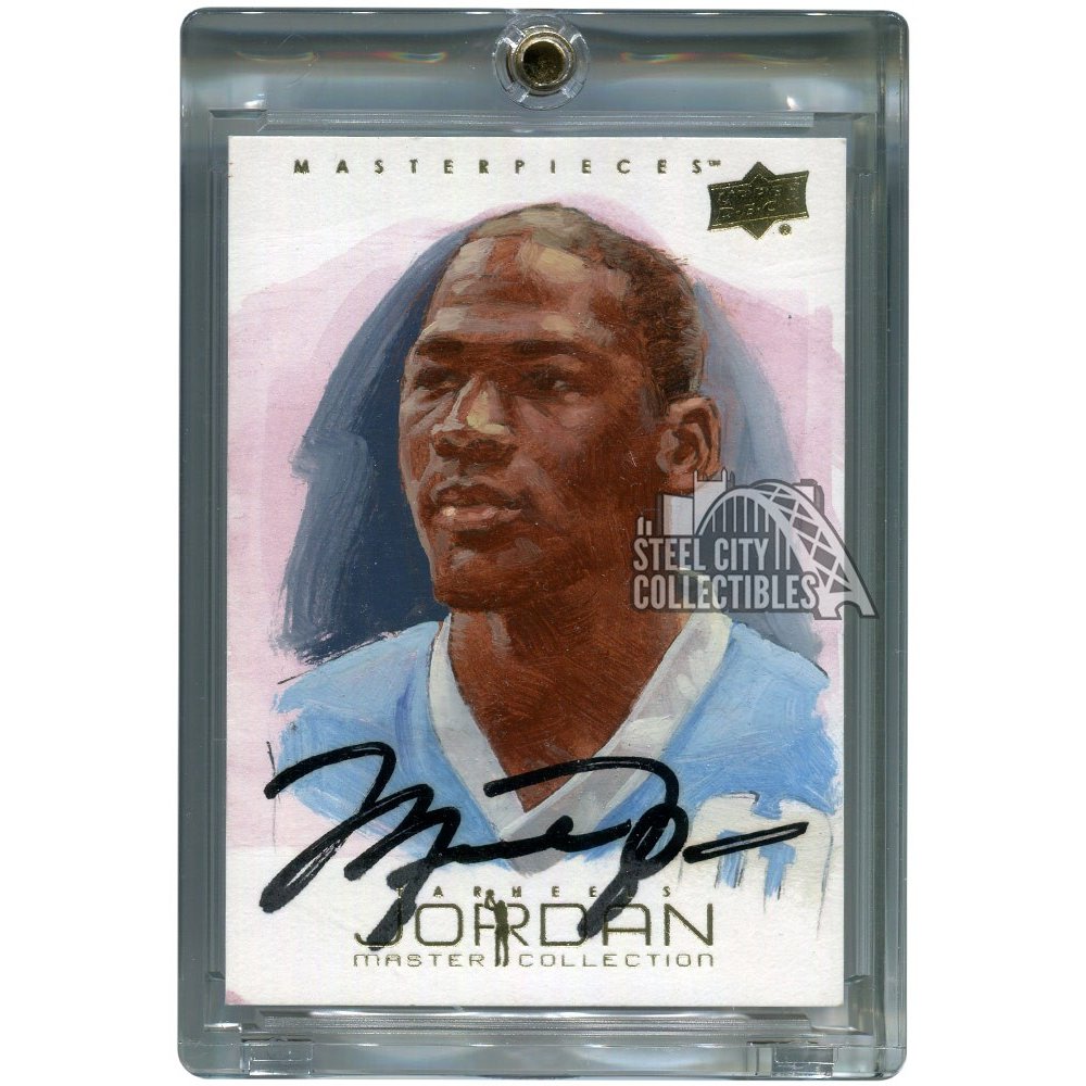 Michael Jordan 2011-12 UD Master Collection Masterpeices Autograph Sketch  25/30