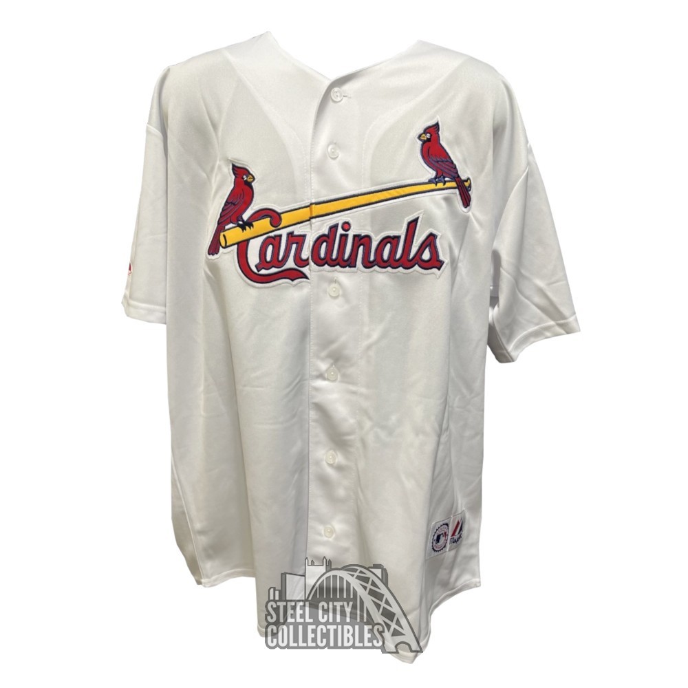 YADIER MOLINA St. Louis Cardinals 2006 Majestic Authentic Throwback  Baseball Jersey - Custom Throwback Jerseys