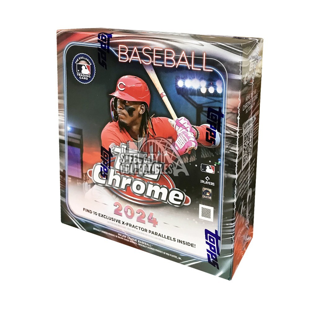 2024 Topps Chrome Baseball Monster Box Steel City Collectibles