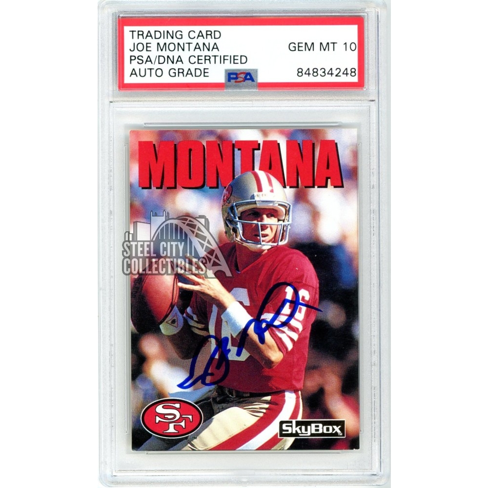 Joe Montana Autographed Replica Super Bowl XXIII Ticket - BAS COA