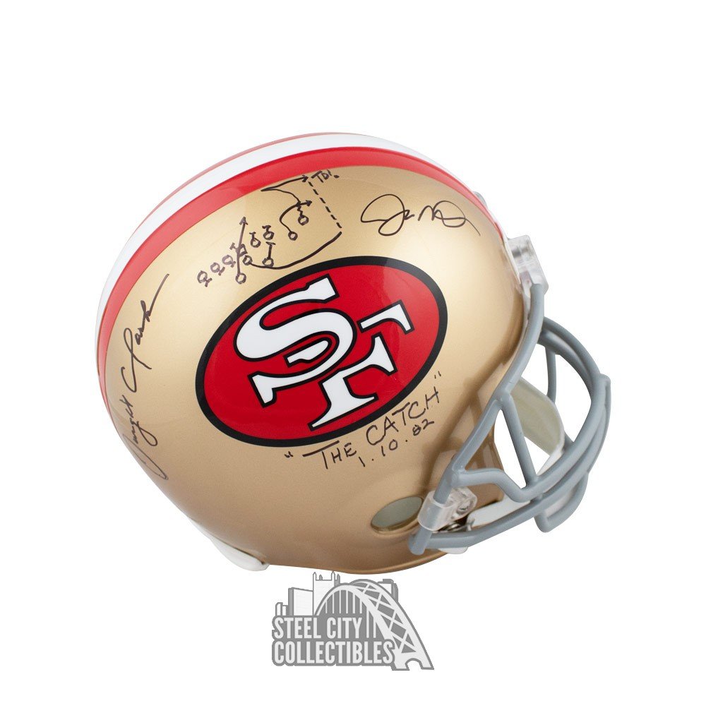 San Francisco 49ers Dwight Clark The Catch 1.10.82 Autographed