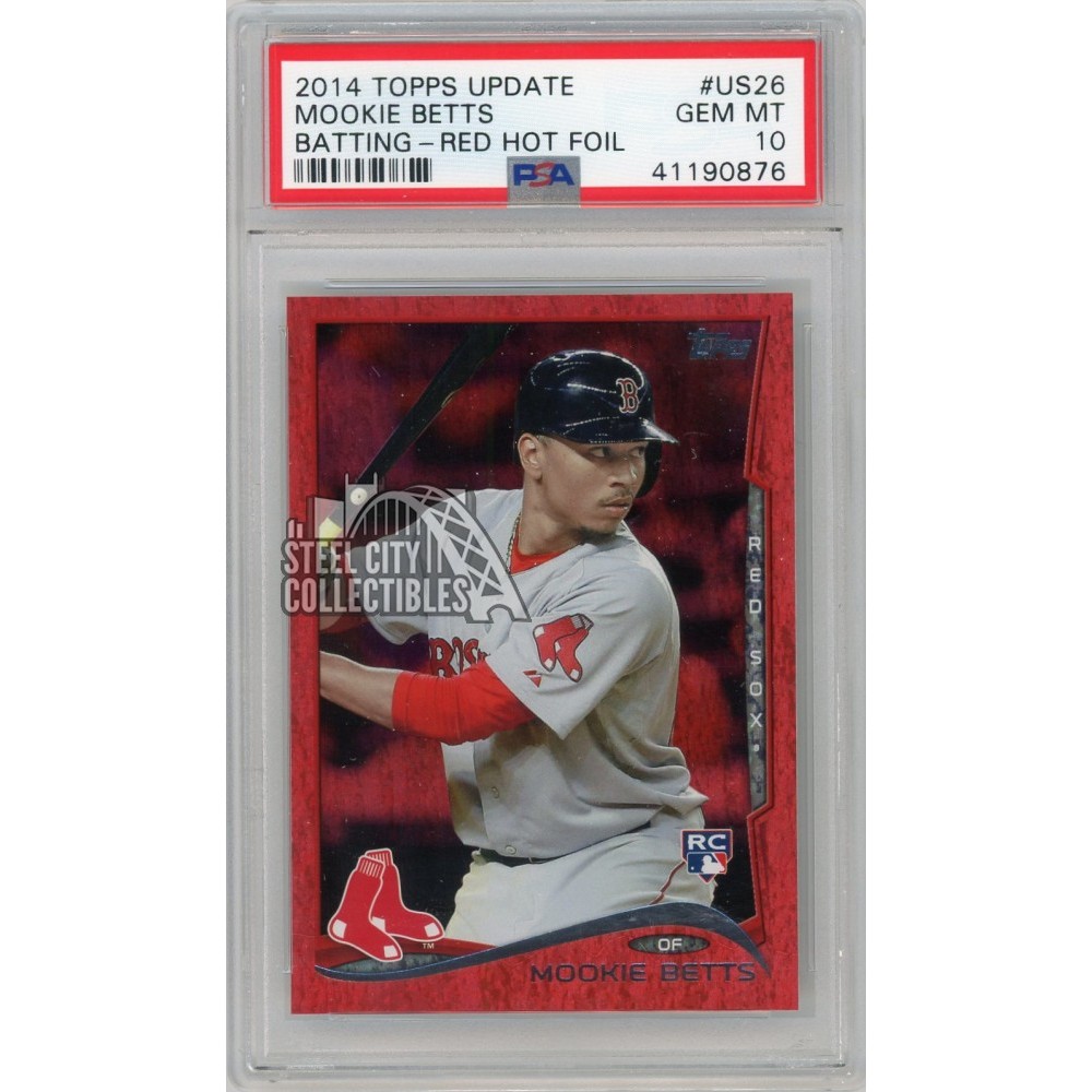 Sold at Auction: 2014 Topps Update #US-301 Mookie Betts Rookie