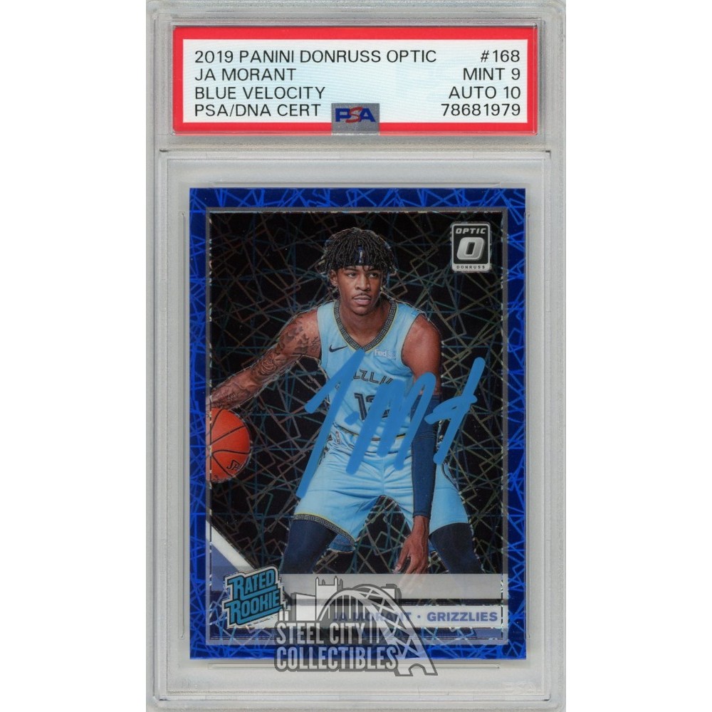 Ja Morant PSA 9 online Optic Rated Rookie MINT Donruss RC Rookie Card