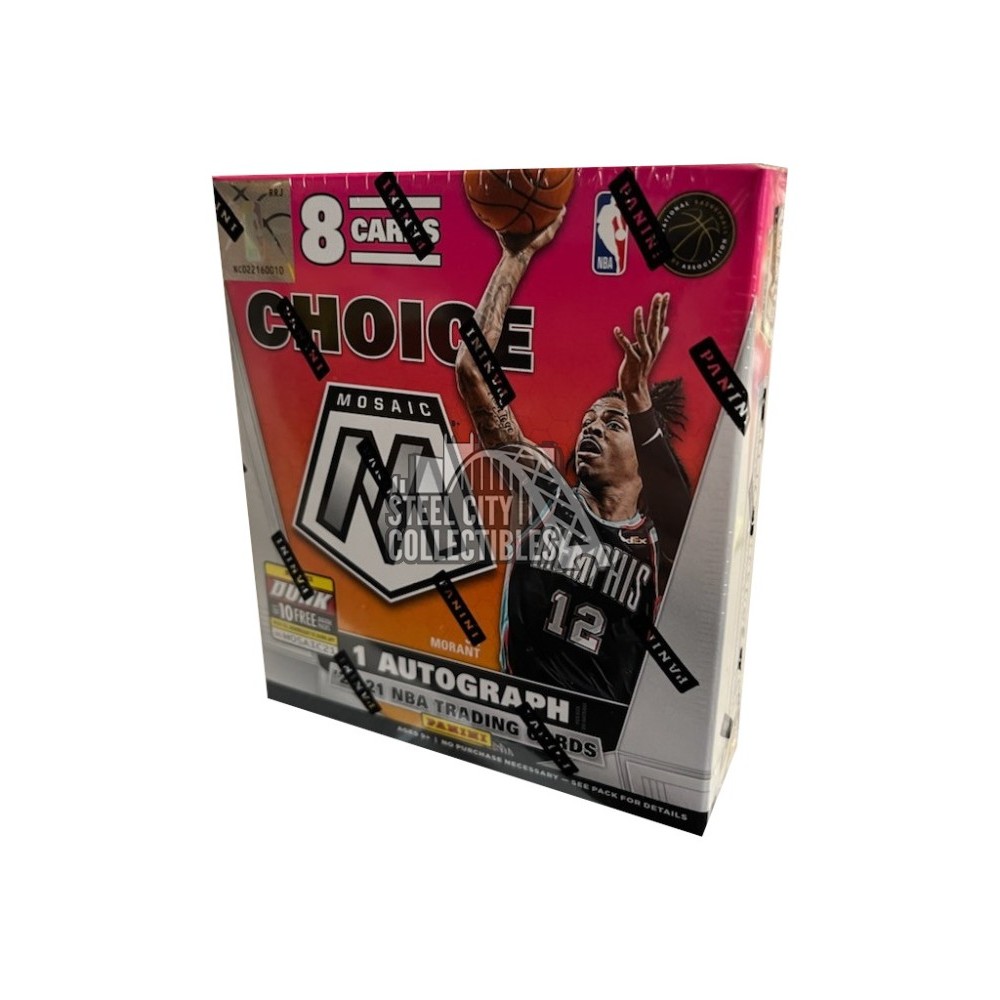 2020-21 Panini Mosaic Choice Basketball Box