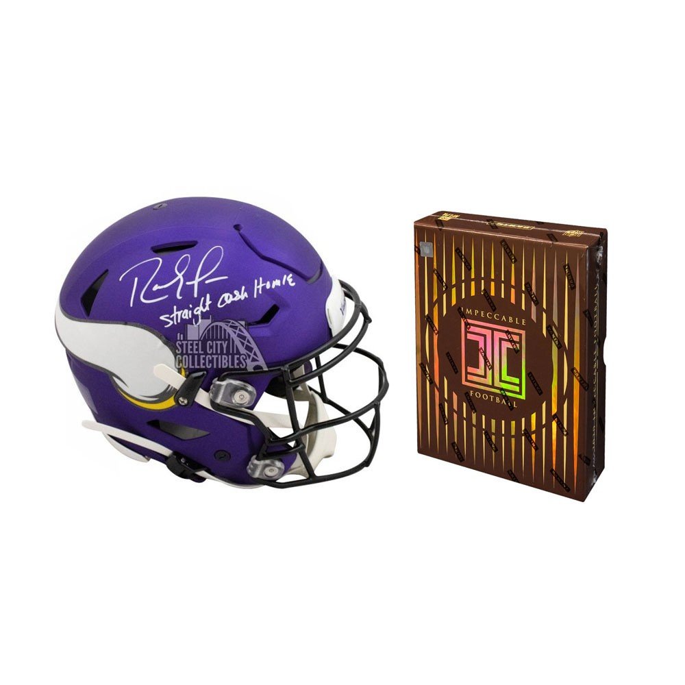 Randy Moss Straight Cash Homie Autographed Vikings Speed Flex Full