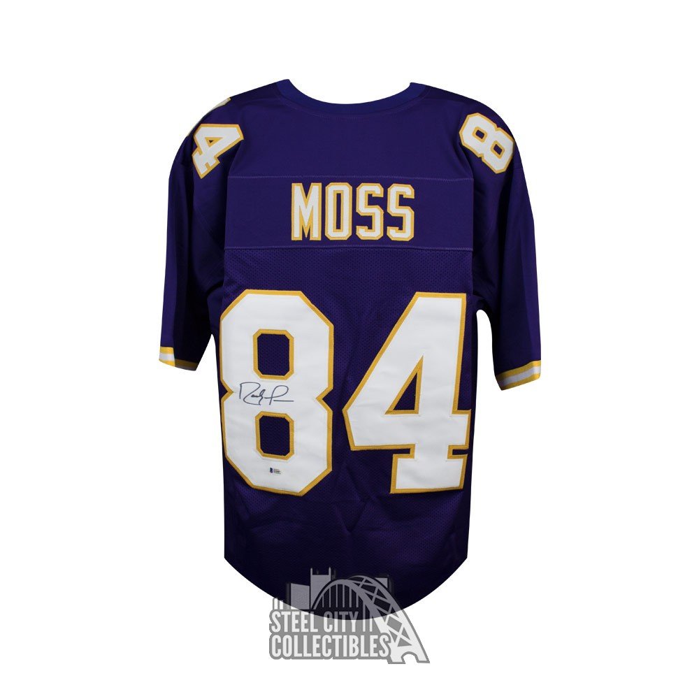 randy moss framed jersey