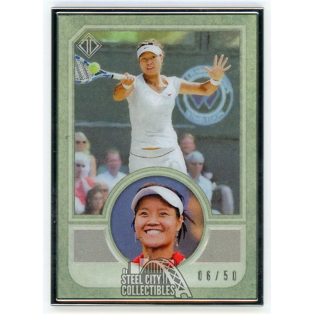 Li Na 2020 Topps Transcendent Tennis Card 4 /50 Steel City Collectibles