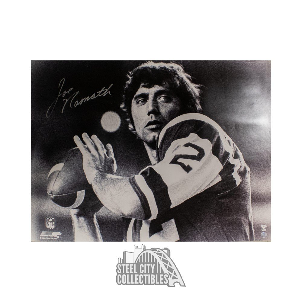 NFL Joe Namath Signed Photos, Collectible Joe Namath Signed Photos