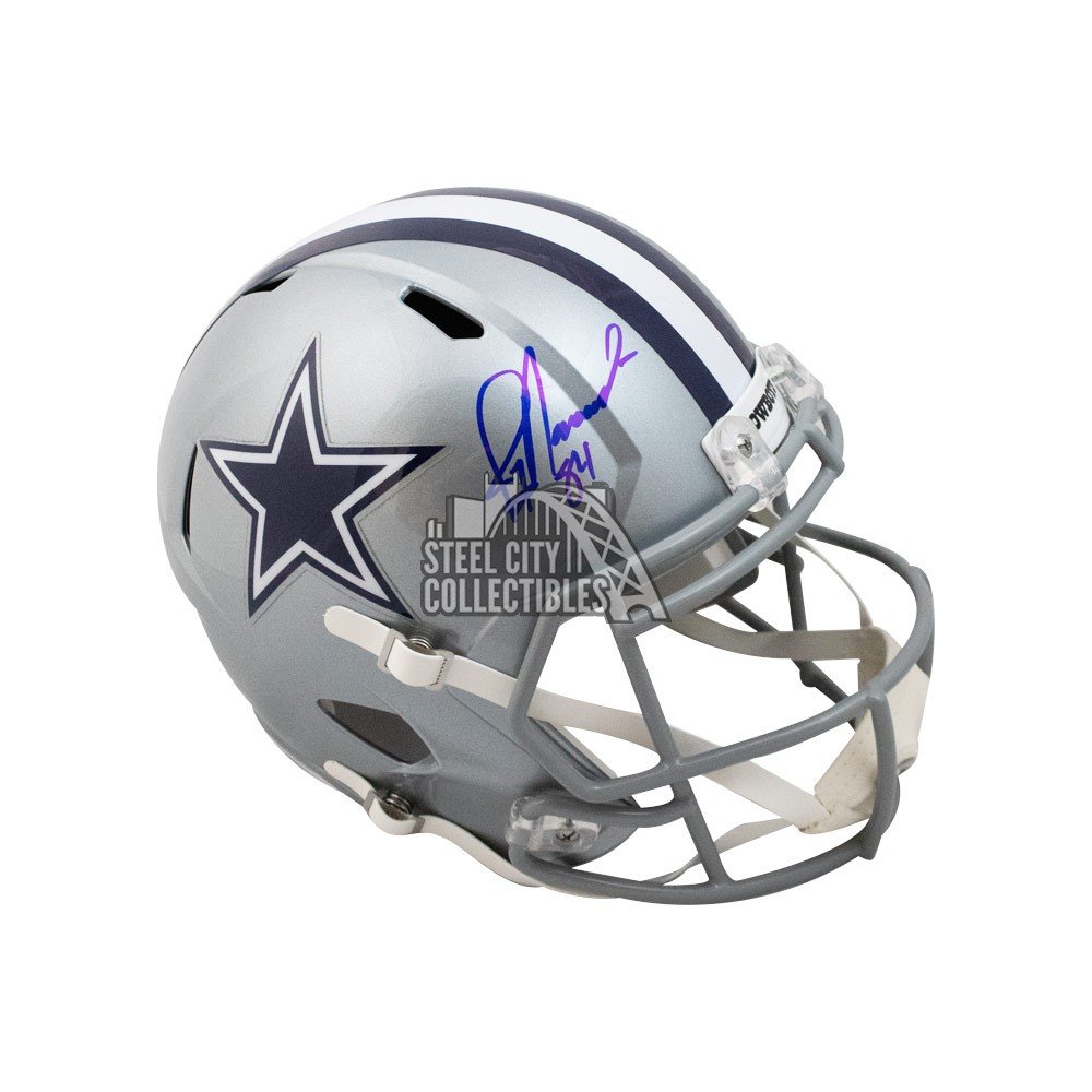 Jay Novacek Autographed Dallas Cowboys Speed Replica Full-Size Football  Helmet - BAS COA