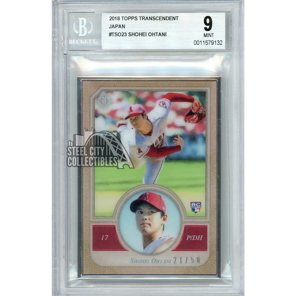 Shohei Ohtani 2022 Topps Baseball Series Mint Card #1 picturing