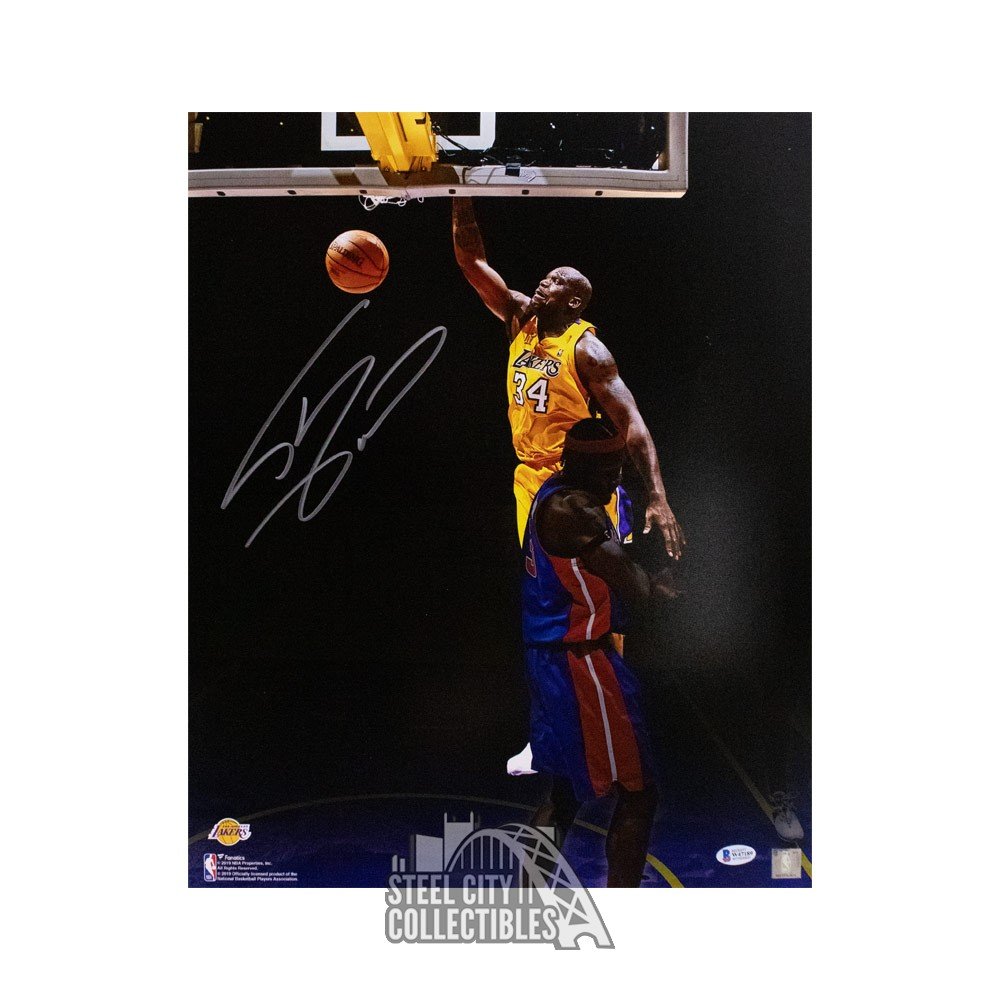 Shaquille O'Neal Autographed Superman Custom Basketball Jersey