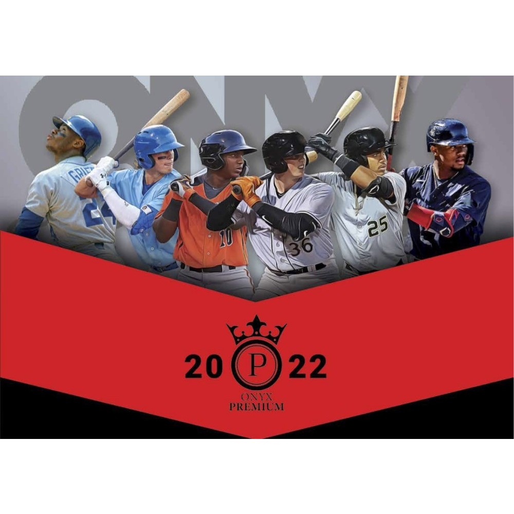 2022 Onyx Premium Baseball Collection 24Box Case Steel City Collectibles