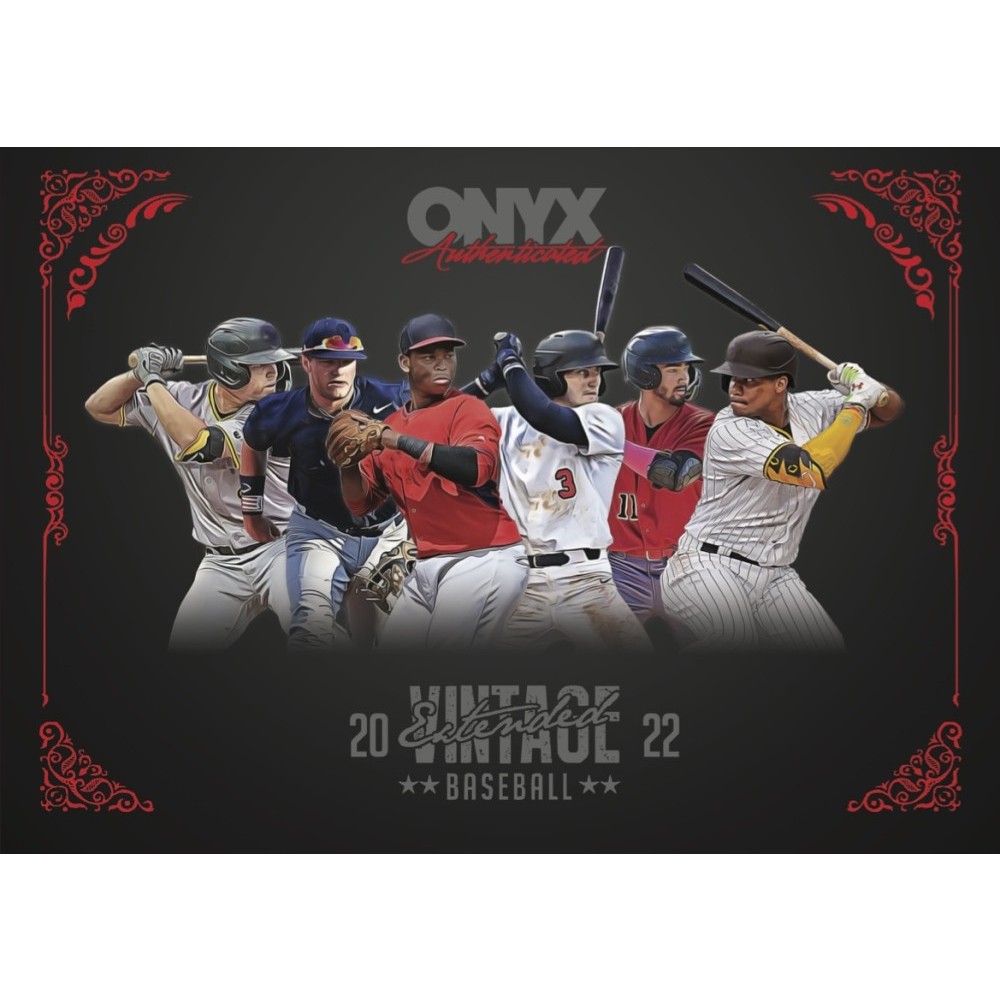 2022 Onyx Vintage Extended Series Baseball 24Box Case Steel City