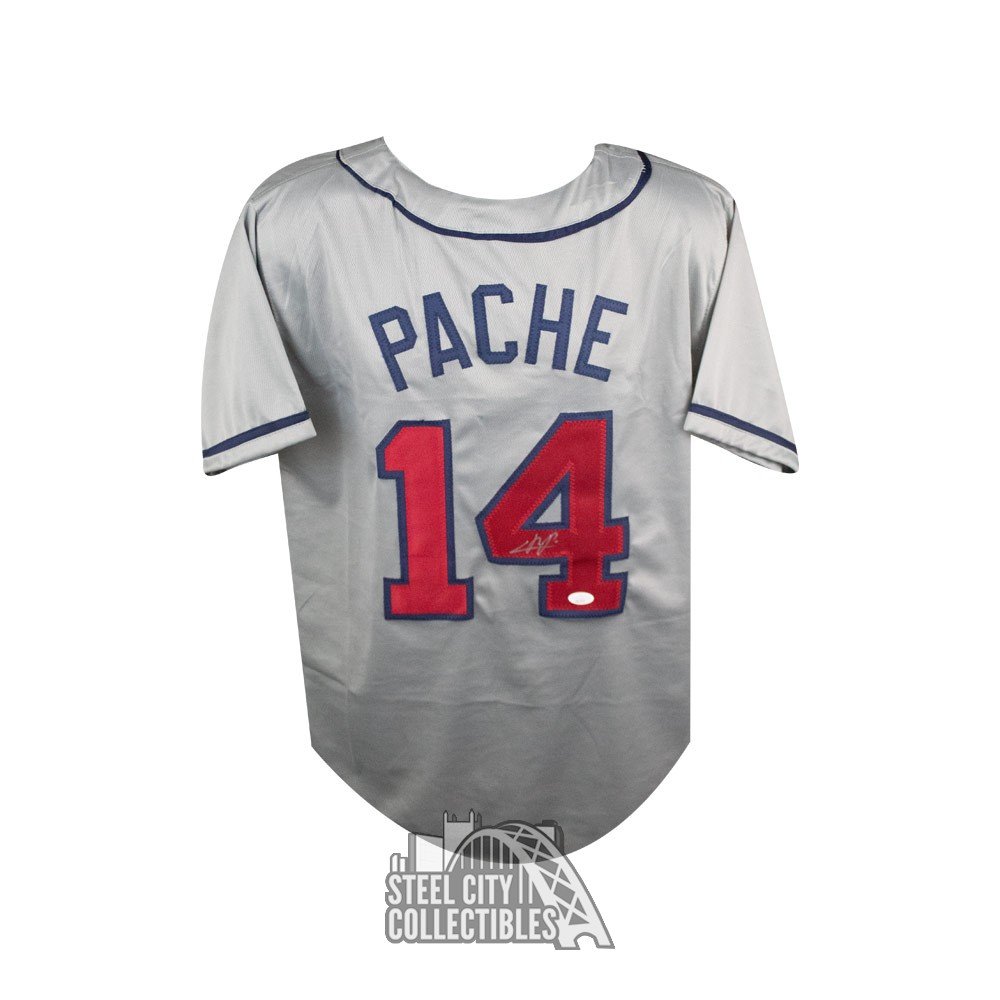 Cristian Pache Autographed Atlanta Custom Baseball Jersey - JSA COA