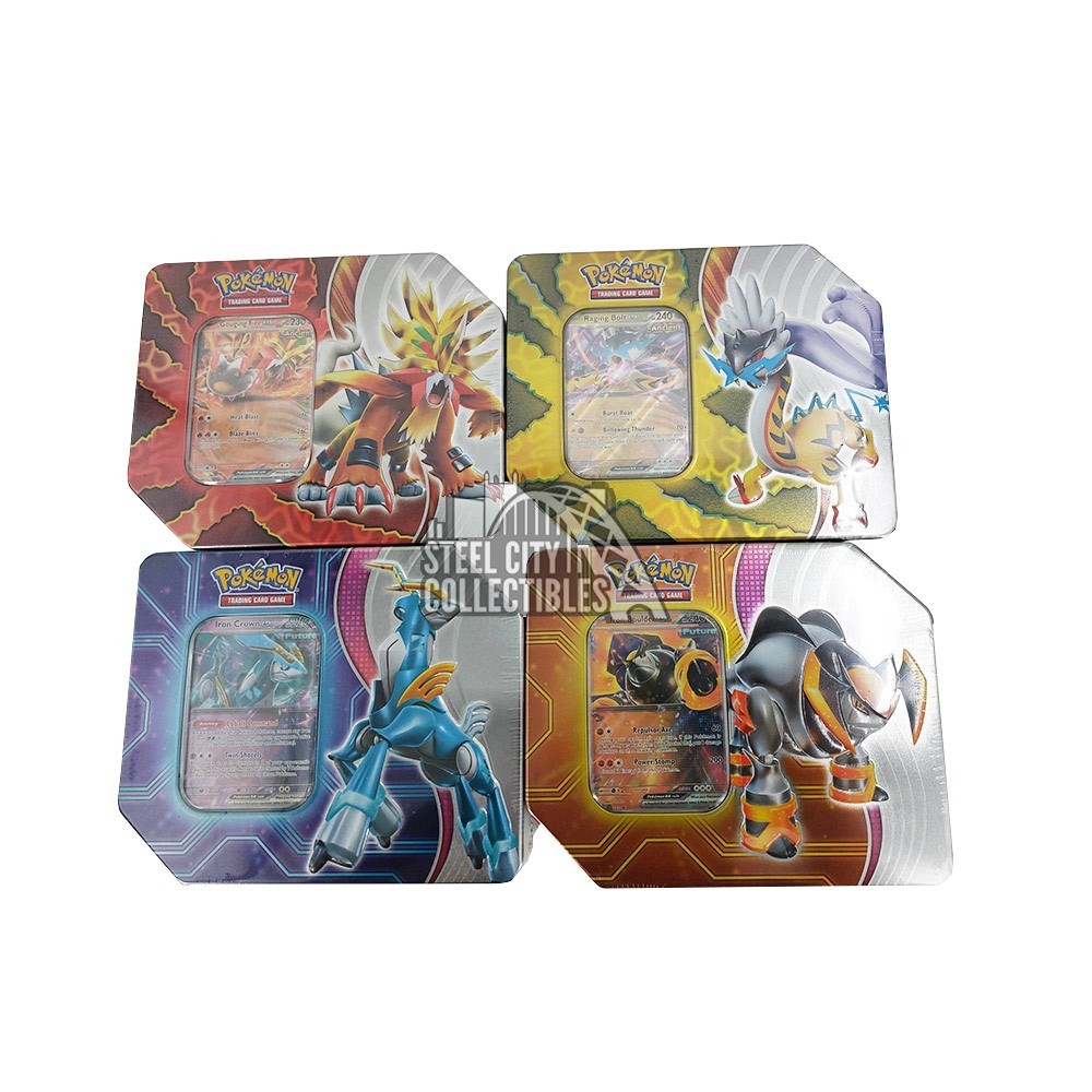 Pokémon Trading Card Lot with Tin deals Can