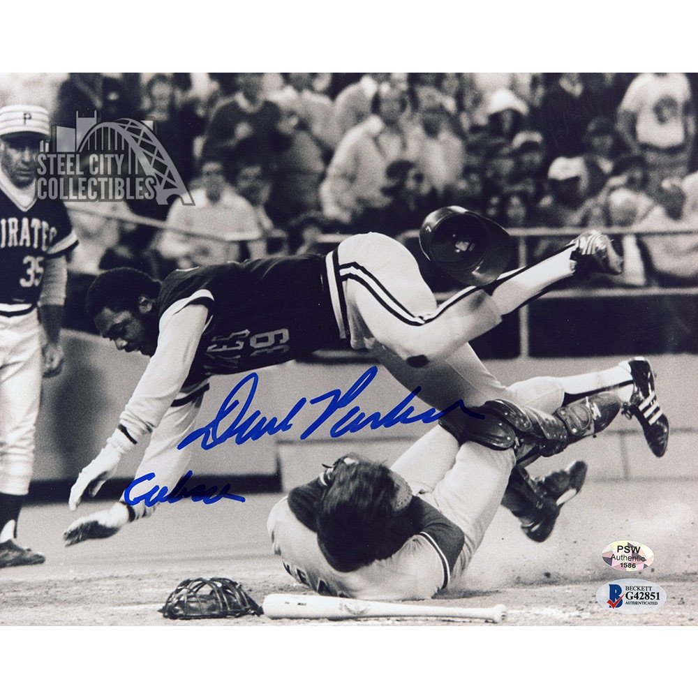 Dave Parker Signed Pirates 8x10 Photo (PSA COA)